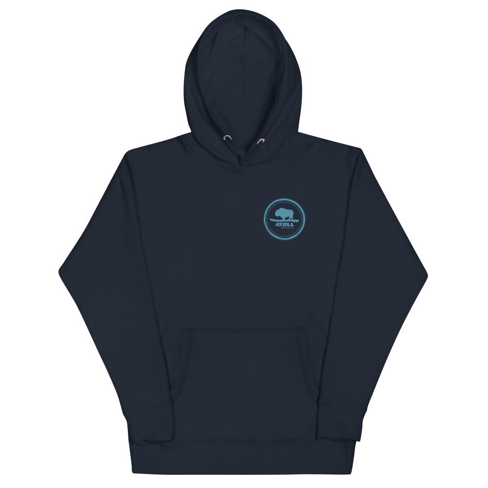 Unisex Hoodie with Atoll Paddle Boarding Wrecked My Life Graphic - Image 7