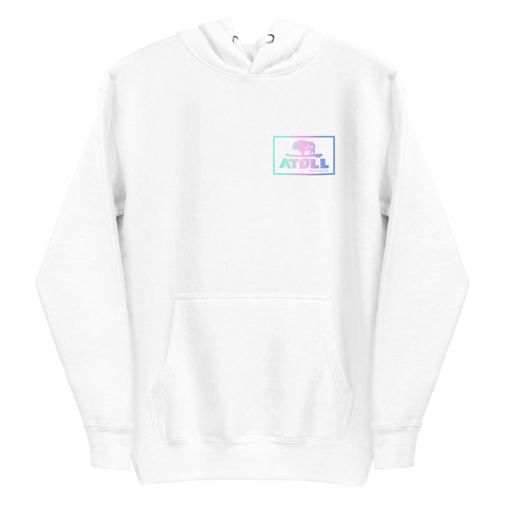 Unisex Hoodie with Atoll Color Blend Graphic - Image 13